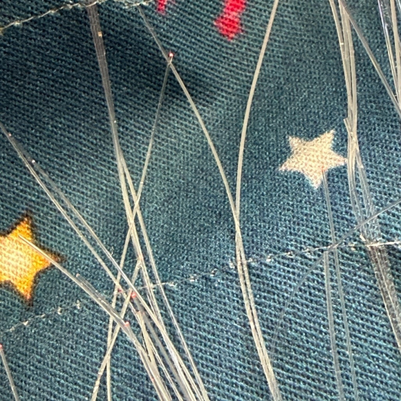 Unique Vintage Disney Fireworks Castle 1950s Full Skirt 2X Rare NWT - Picture 15 of 16